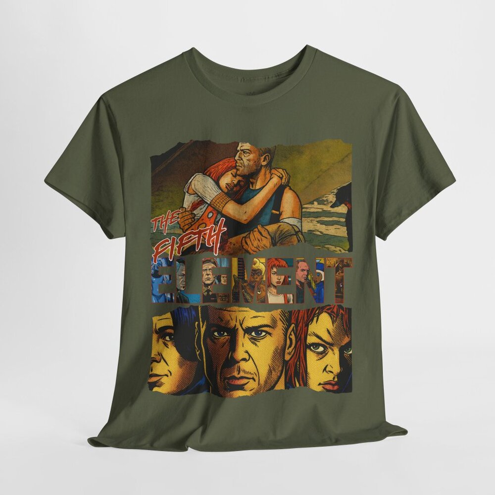 The Fifth Element – Futuristic Movie Graphic Tee